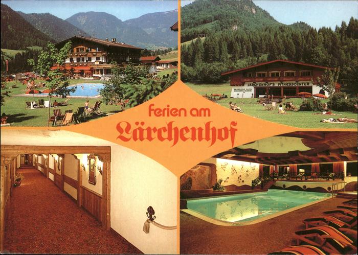 Erpfendorf Hotel Laerchenhof Hallenbad Schwimmbad