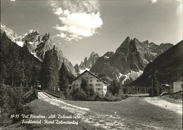 Sexten Sesto Suedtirol Val Fiscalina Dolomiti Fischleintal Hotel Dolomitenhof