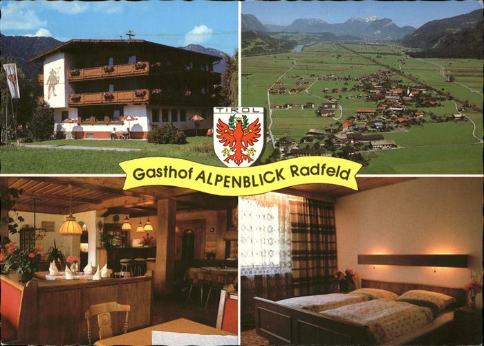 Radfeld Tirol Gasthof Pension Alpenblick Wappen
