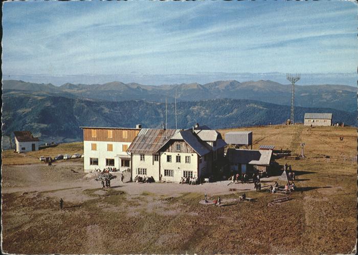 Gerlitzen Stifters Gipfelhaus Alpenpanorama