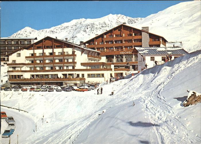 Obergurgl Soelden Tirol Hotel Hochgurgl Wintersportplatz oetztal