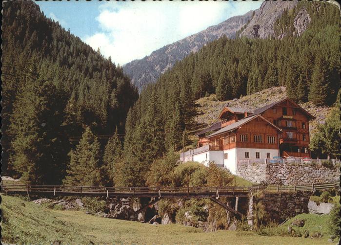 Ginzling Gasthof Pension Breitlahner Bruecke Zillertal