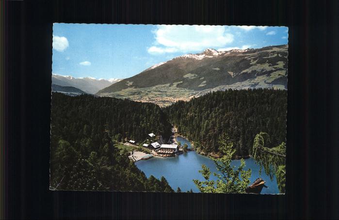 Tristach Tristachersee mit Seehotel gegen Lienz Hohe Tauern Schleinitz