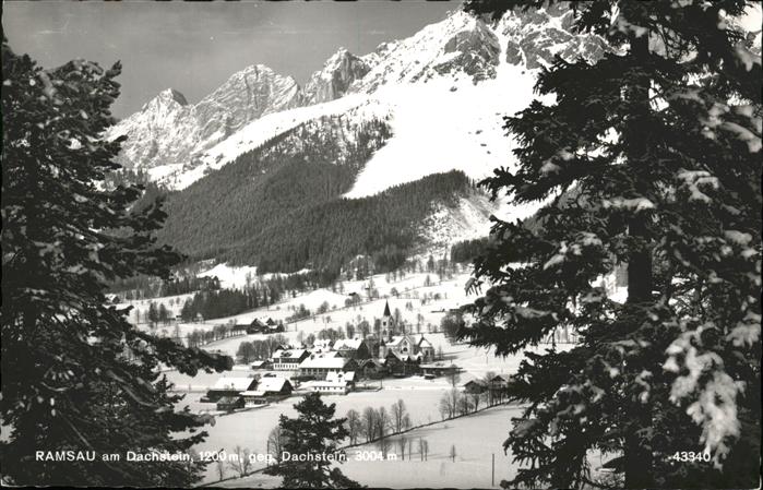 Ramsau Dachstein Steiermark Im Winter
