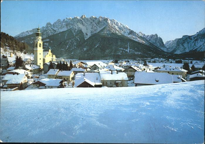 Dobbiaco Pustertal Suedtirol Im Winter