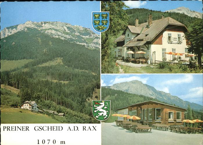 Prein Rax Alpengasthof Geyschlaeger