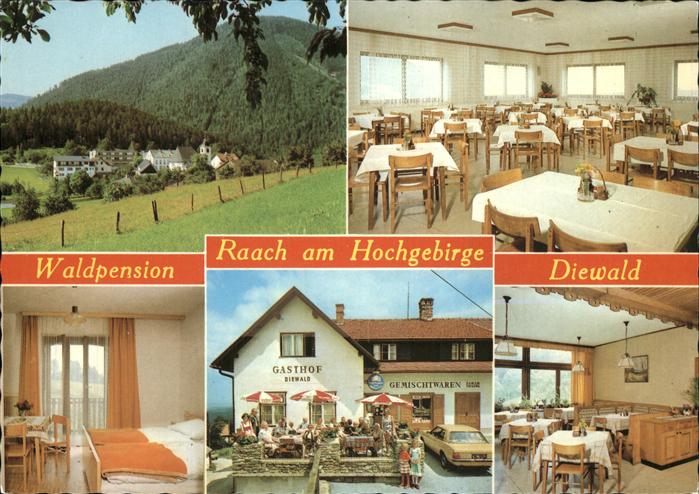 Raach Hochgebirge Waldpension Diewald