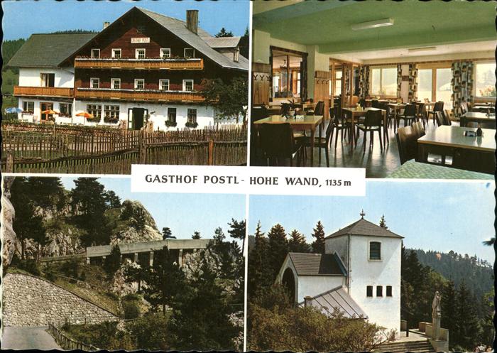 Stollhof Hohe Wand Gasthof Postl-Hohe Wand