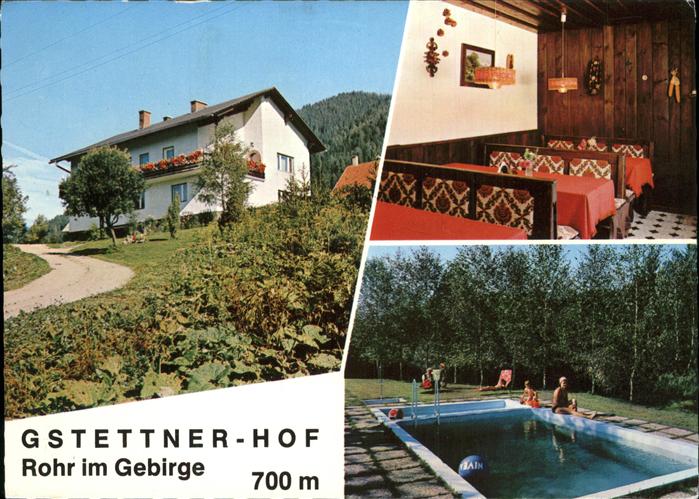 Rohr Gebirge Gstettner-Hof
