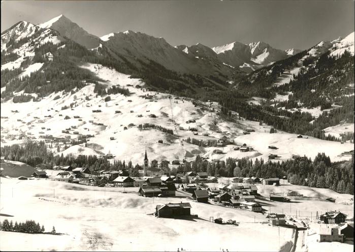 Riezlern Kleinwalsertal Vorarlberg Im Winter