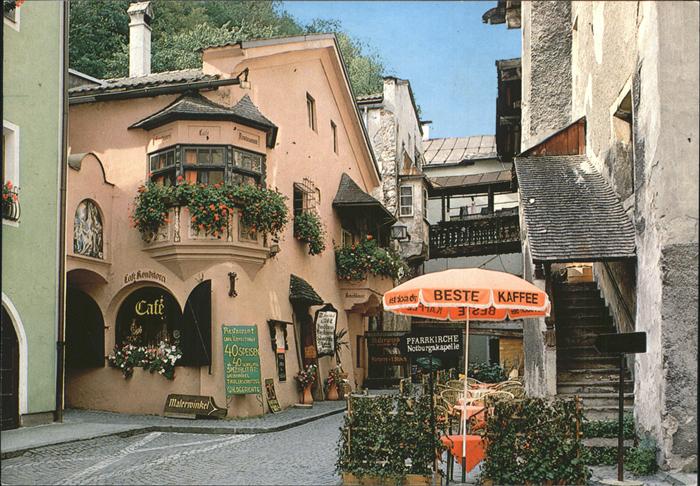 Rattenberg Tirol Malerwinkel