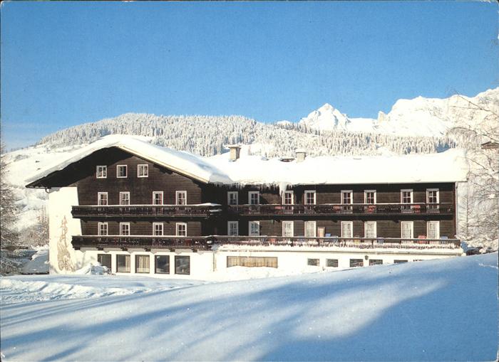 Maria Alm Steinernen Meer Hotel Hintermoos im Winter