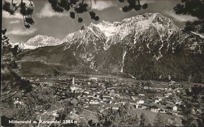 Mittenwald Karwendel Tirol Panorama
