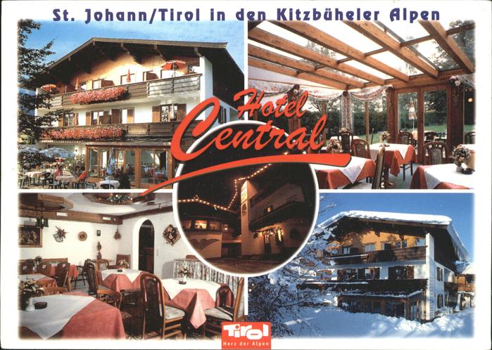 St Johann Tirol Hotel Central Teilansichten