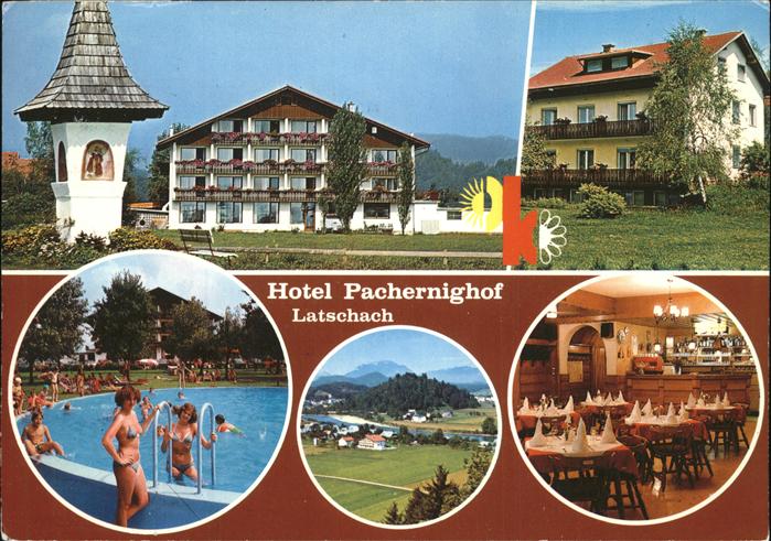 Latschach Velden Hotel Pachernighof Schwimmbad Teilansichten