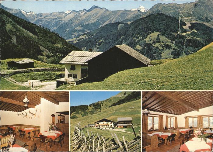 Rauris Panorama mit  Alpengasthof Karalm Details