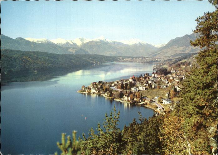 Millstatt Millstaettersee am Millstaettersee Panorama