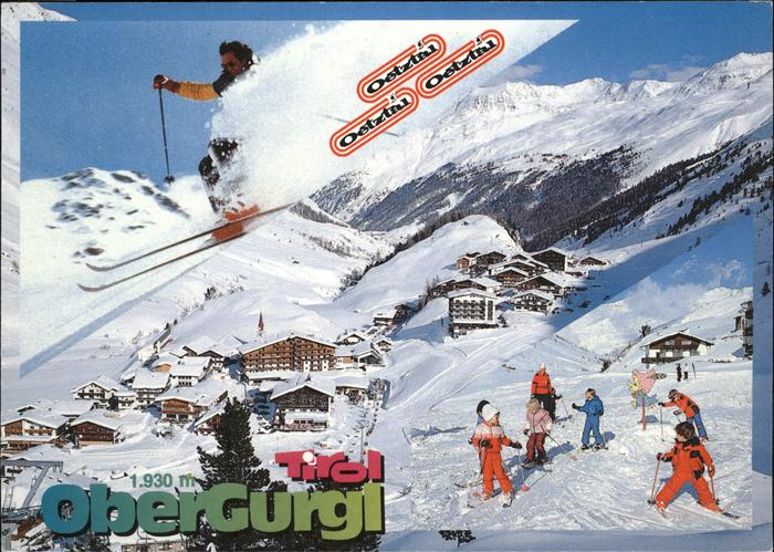 Obergurgl Soelden Tirol Gesamtansicht Skiaction