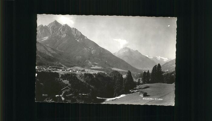 Mieders Tirol Panorama Berge