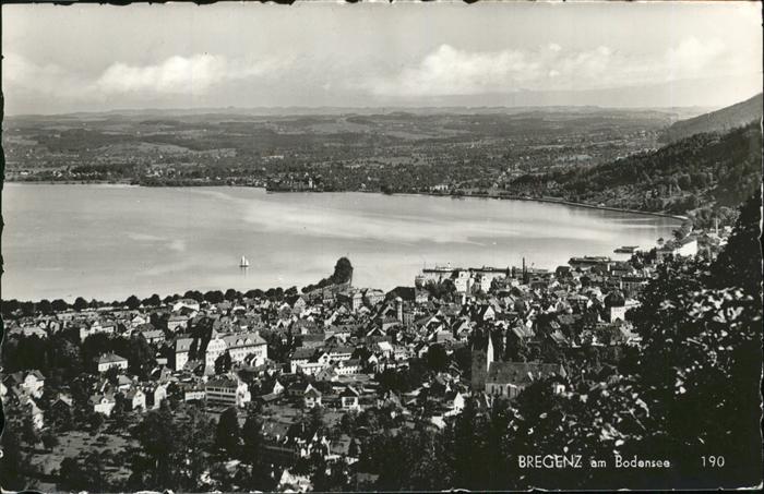 Bregenz Vorarlberg Panorama Bodensee