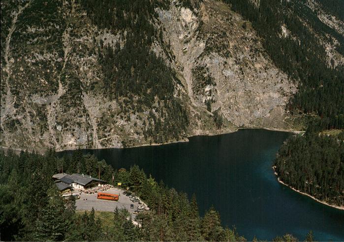 Biberwier Tirol Fliegeraufnahme Gasthaus Zugspitzblick See Familie Bartel