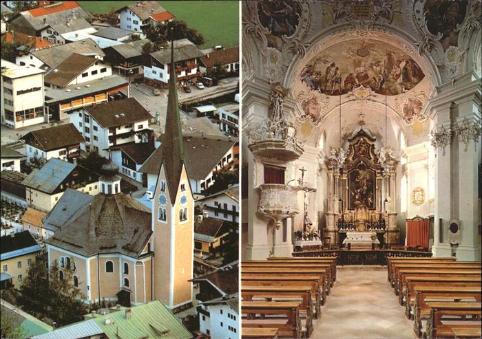 Zell Ziller Tirol Dekanalpfarrkirche zum heiligen Vitus innen aussen