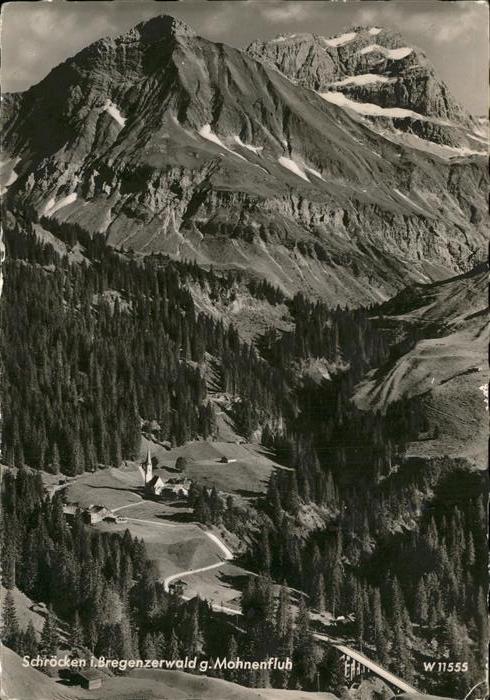 Schroecken Vorarlberg Bregenzeerwald Mphnenfluh