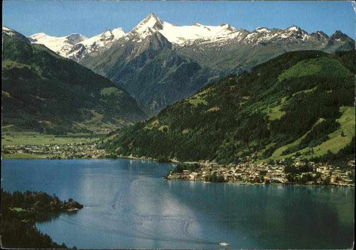 Zell See Panorama See Kitzsteinhorn Salzburger Land