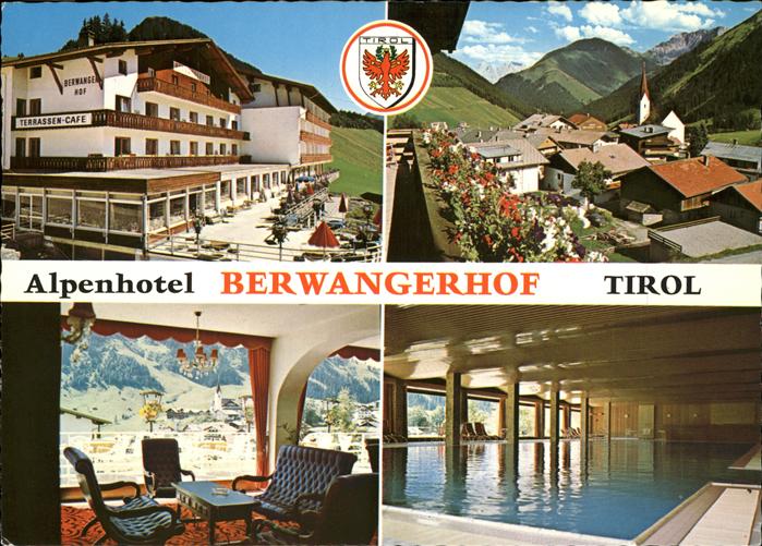 Berwang Tirol Alpenhotel Bergwangerhof Wappen