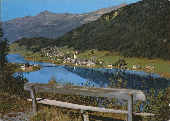Weissensee hoechstgelegener Badesee der Alpen