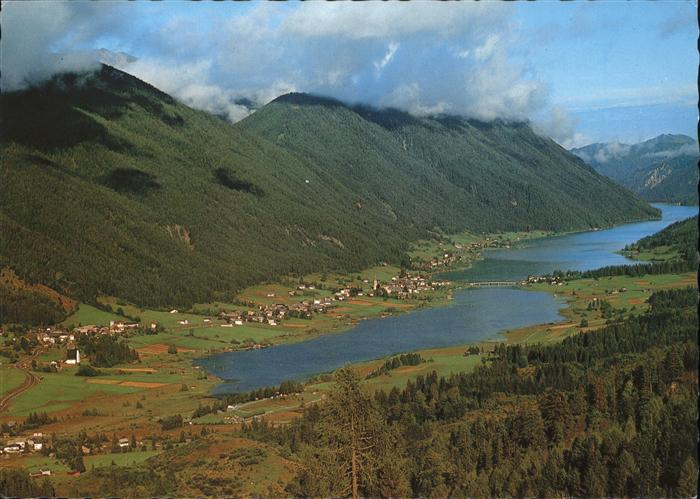 Weissensee Fliegeraufnahme mit See