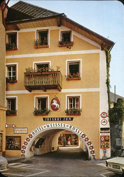 St Wolfgang Wolfgangsee Hotel Weisses Roessl