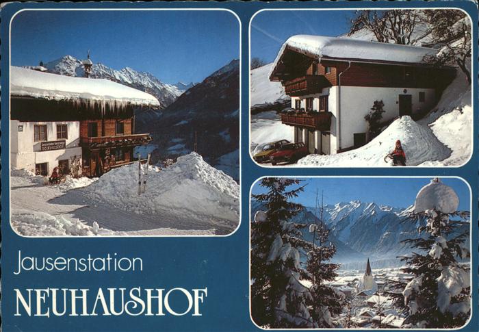 Neukirchen Grossvenediger Jausenstation Neuhaushof Winterimpressionen Hohe Tauer