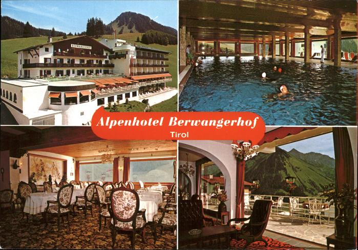 Berwang Tirol Alpenhotel Berwangerhof Hotel Jagdhaus Litt Hallenbad