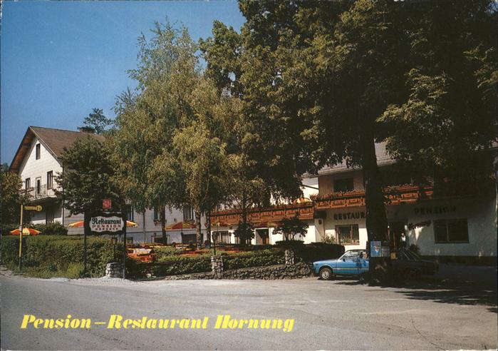 Miesenbach Niederoesterreich Pension Restaurant Hornung