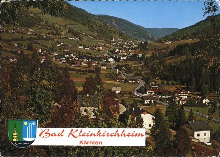 Bad Kleinkirchheim Kaernten Panorama Kurort Wappen