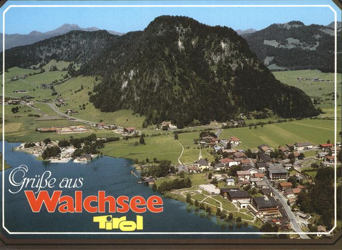 Walchsee Tirol Fliegeraufnahme