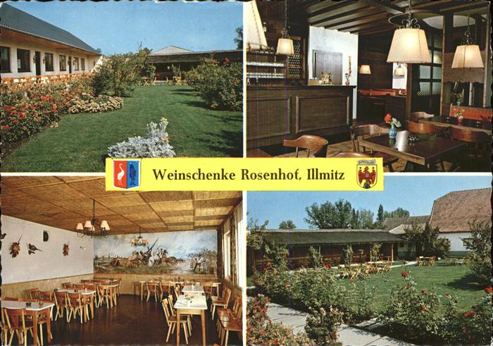 Illmitz Weinschenke Rosenhof Gastraeume