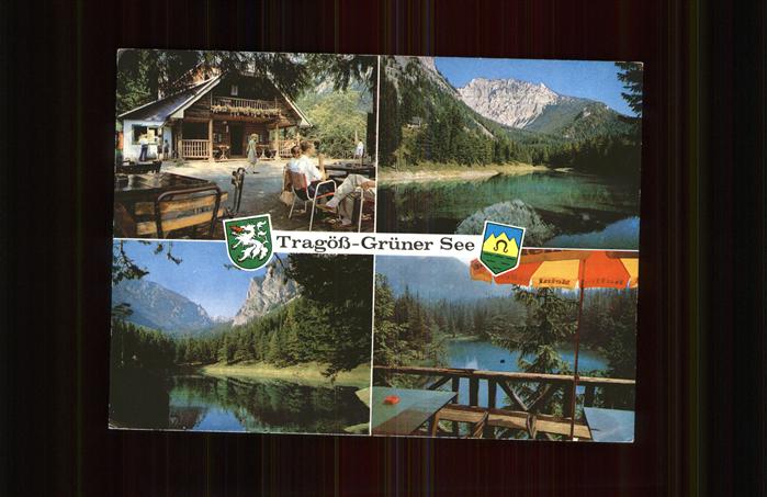 Tragoess Seerestaurant Leisenberger Gruener See Terrasse