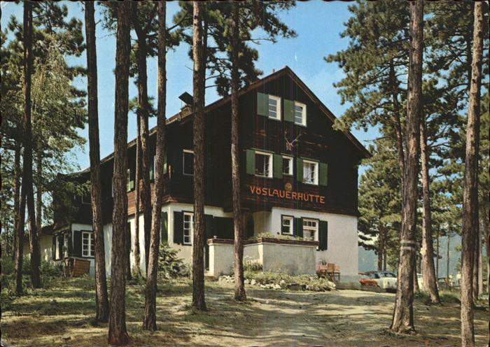 Mariazell Steiermark Voslauerhuette am Mariazeller Zwickel