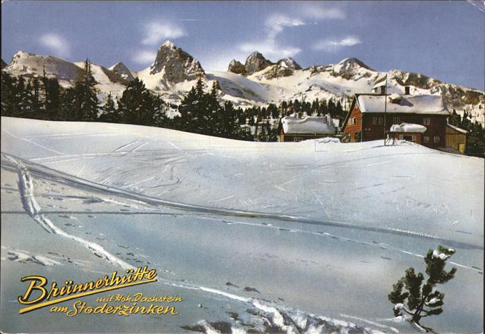 Groebming Steiermark Bruennerhuette mit Alpenpanorama