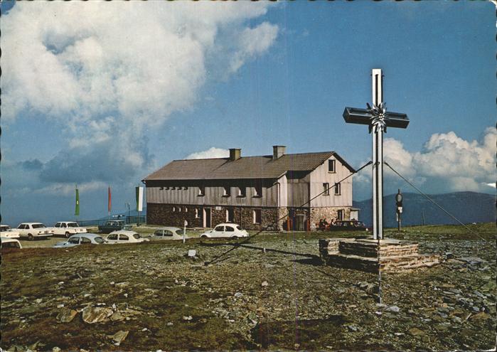 Stuhleck Niederoesterreich Alois Guenther Haus Kreuz