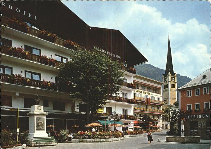 Bad Hofgastein Salzburg Dorfpartie