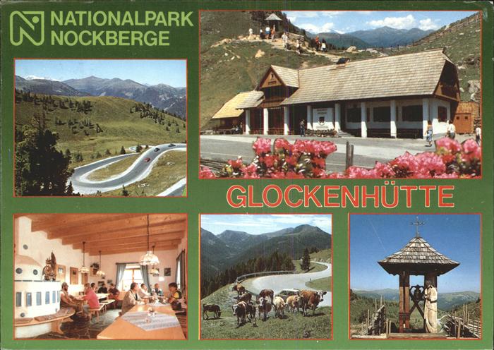 Innerkrems Krems Kaernten Glockenhuette Nationalpark Nockberge Teilansichten