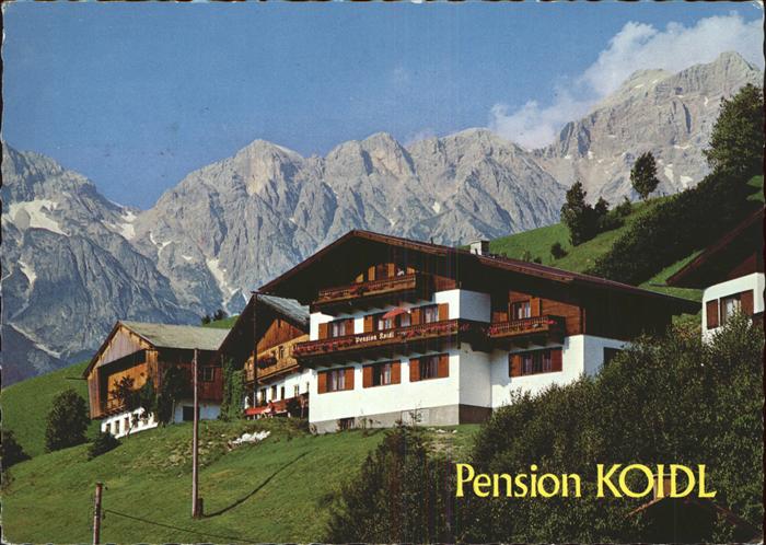 Maria Alm Steinernen Meer Pension Koidl mit Alpenpanorama