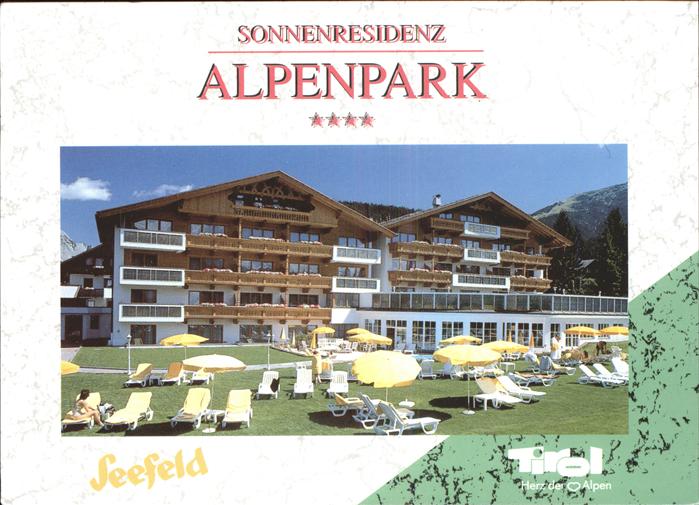 Seefeld Tirol Sonnenresidenz Alpenpark