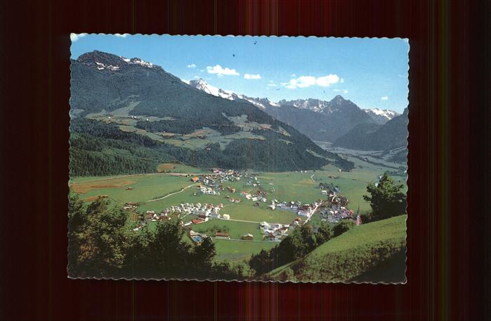 Zell Ziller Tirol Panorama mit Alpenblick