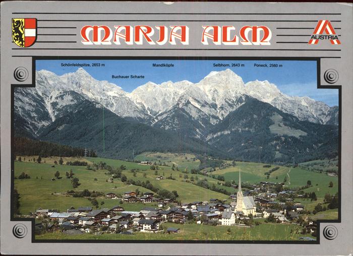 Maria Alm Steinernen Meer Panorama mit Alpenblick