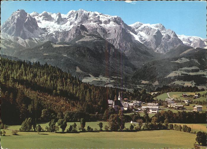 Werfenweng Panorama mit Hochkoenig