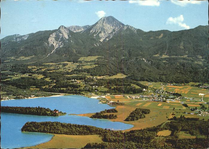 Faakersee Panorama mit Mittagskogel
